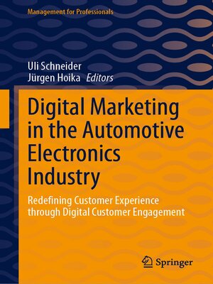 cover image of Digital Marketing in the Automotive Electronics Industry